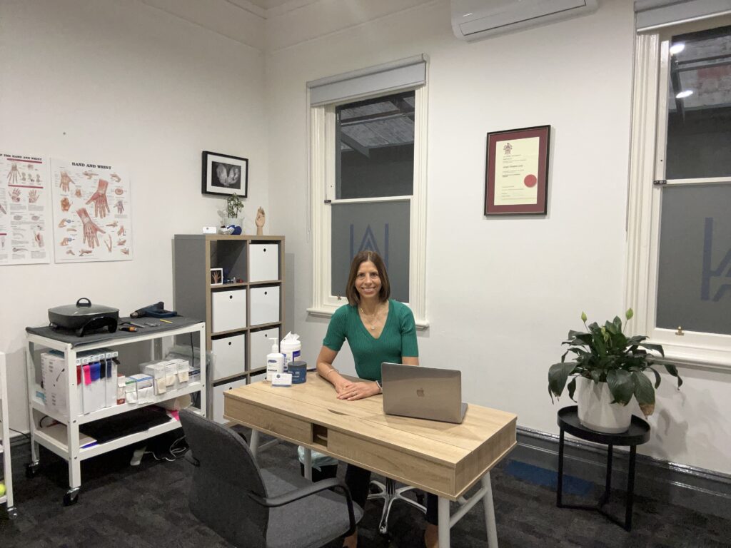 Complete Hand Therapy clinic and owner Georgia McGuinness